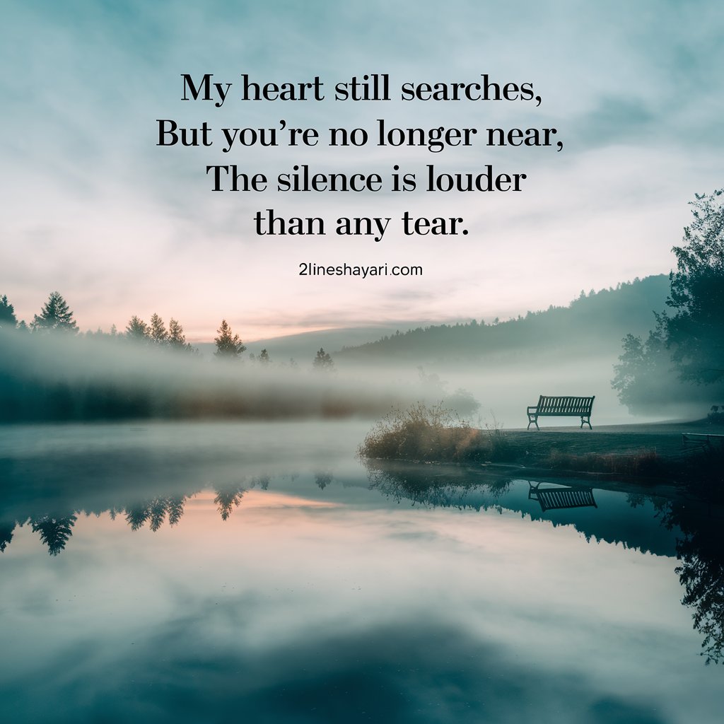 sad love shayari in english 6