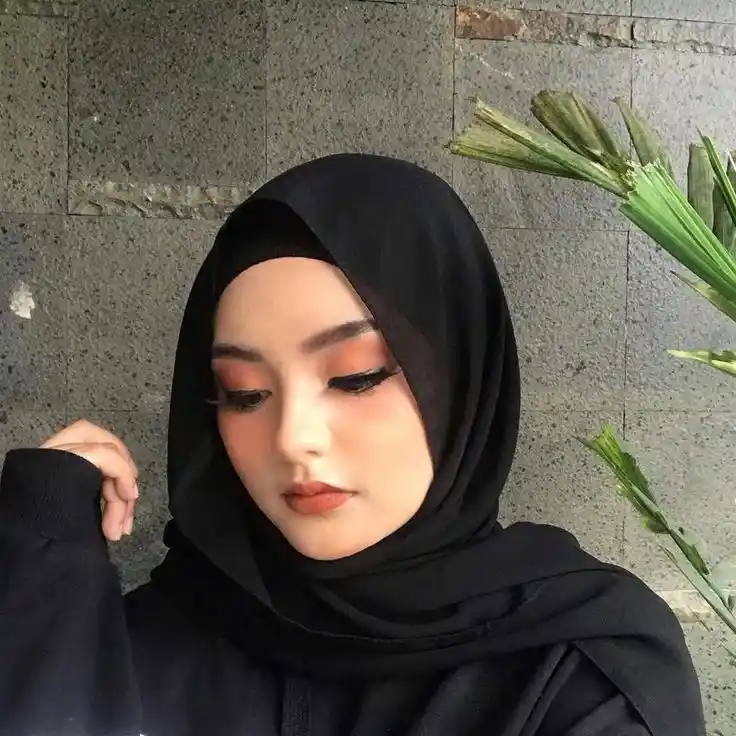 aesthetic hijab girl dp 92