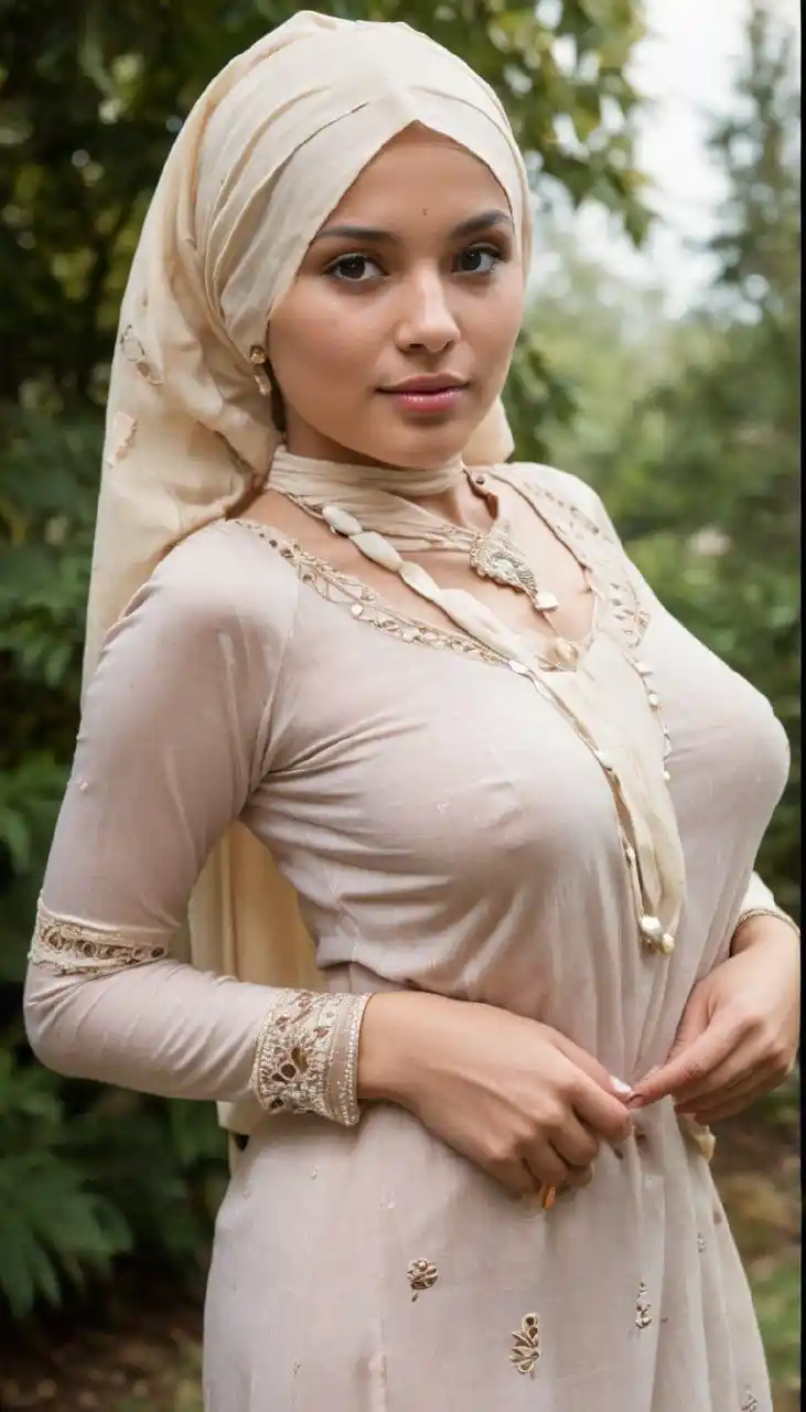 attitude hijab girl dp 65