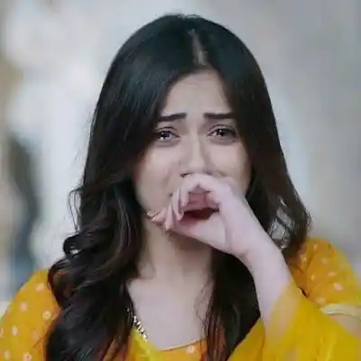 black and white sad dp girl