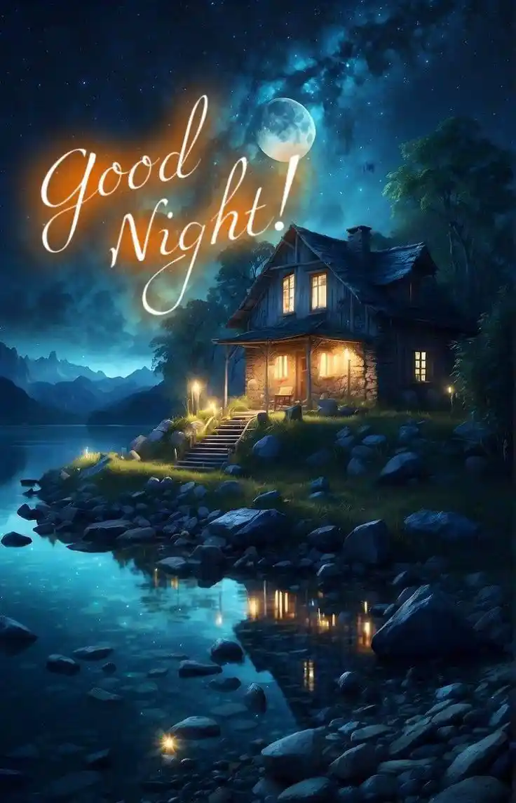 good night images cute cartoon