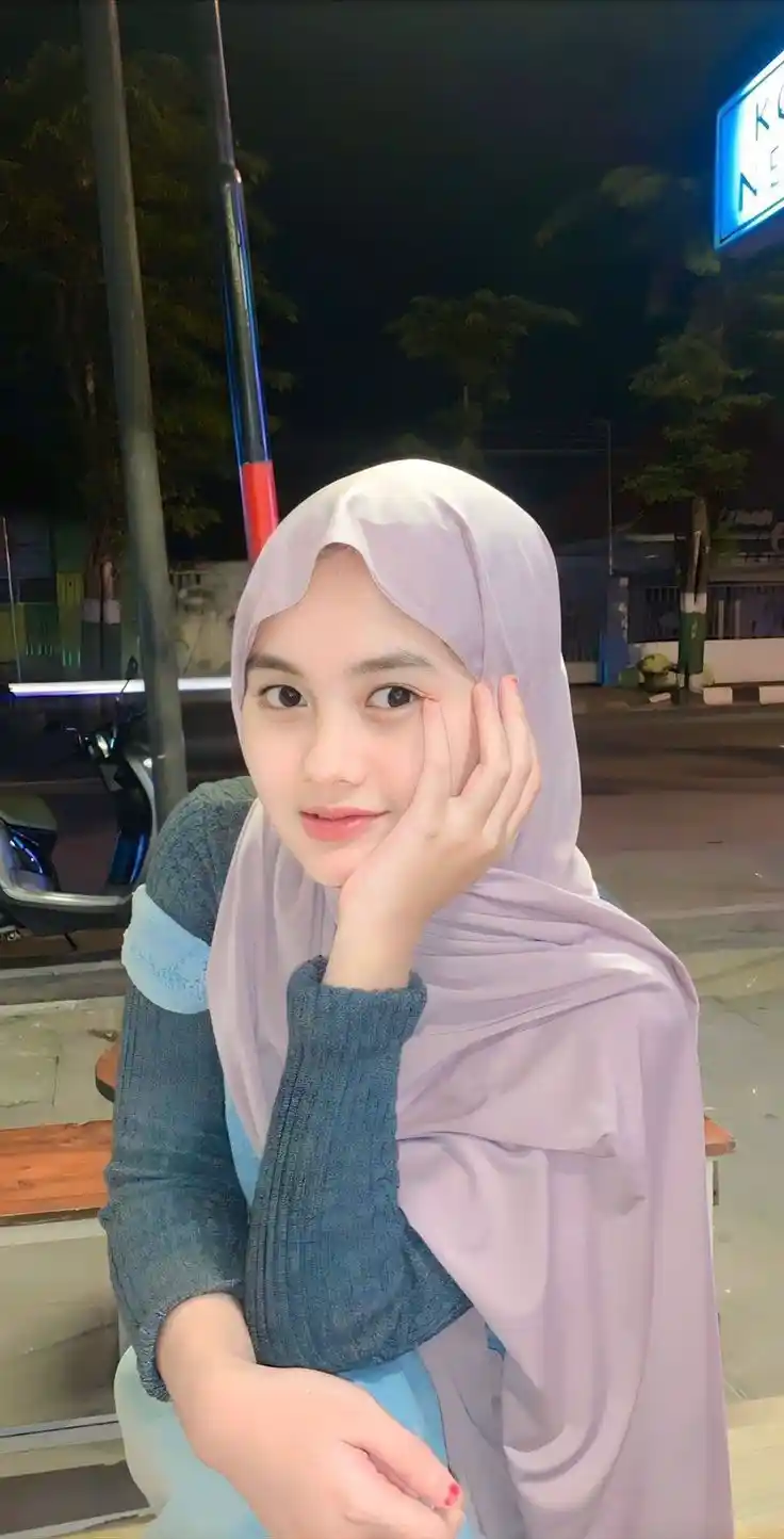 hijab girl dp back 53