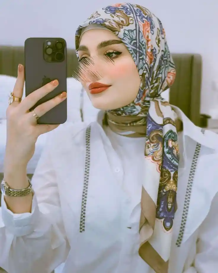 hijab girl pic art 77