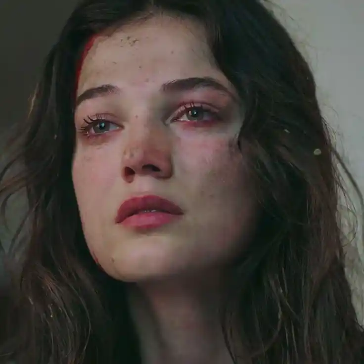 sad girl dpz black and white